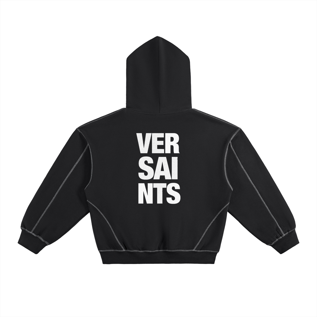 VERSAINTS FLEECE HOODIE (BLACK)