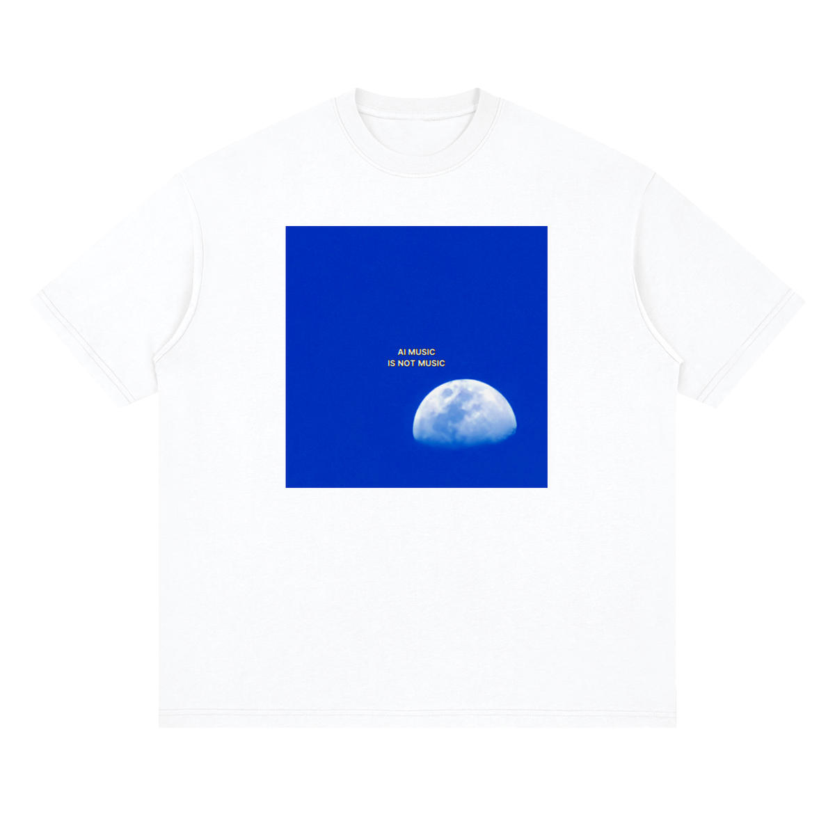 AI MUSIC IS NOT MUSIC T-SHIRT