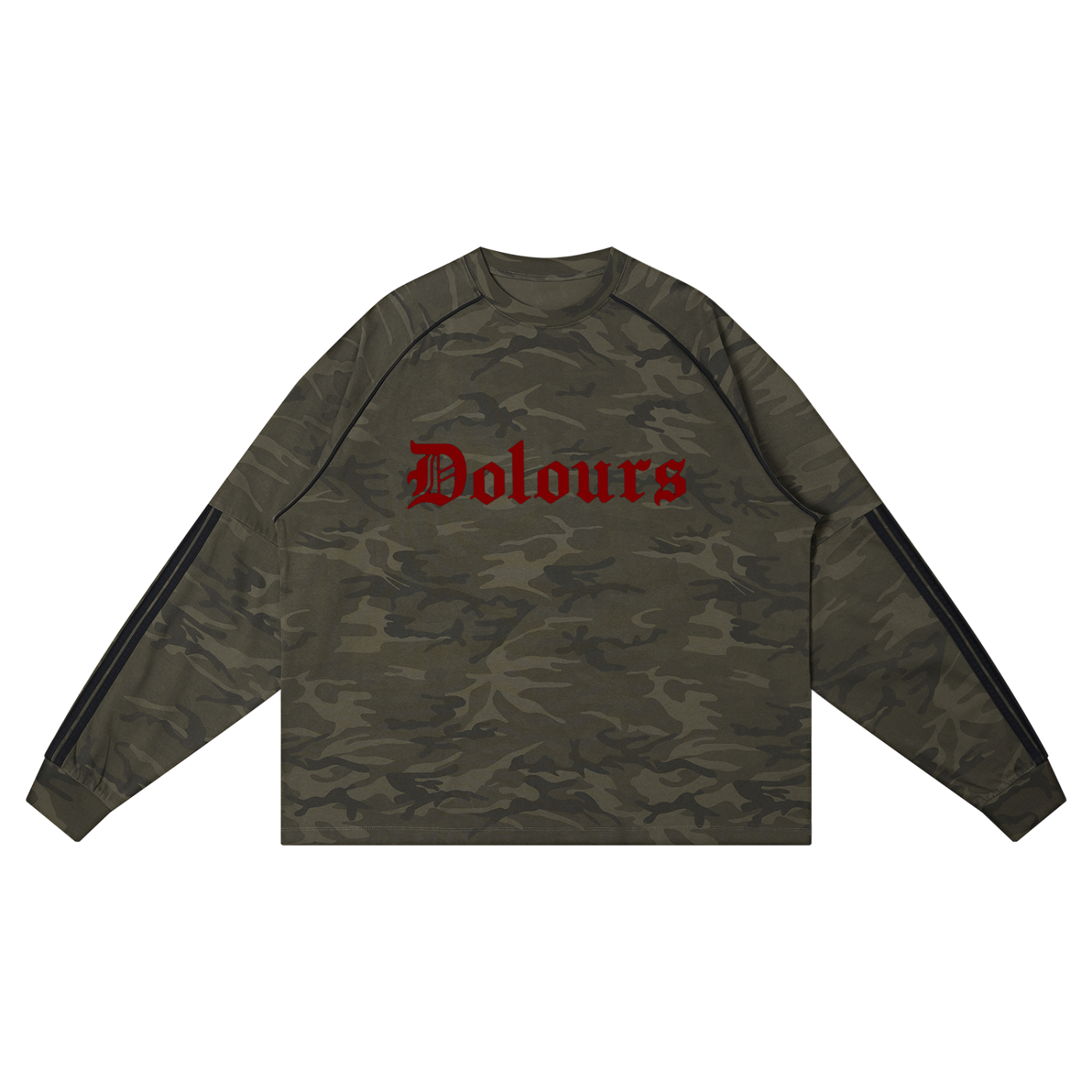 Dolours Camo Long Sleeve T-Shirt