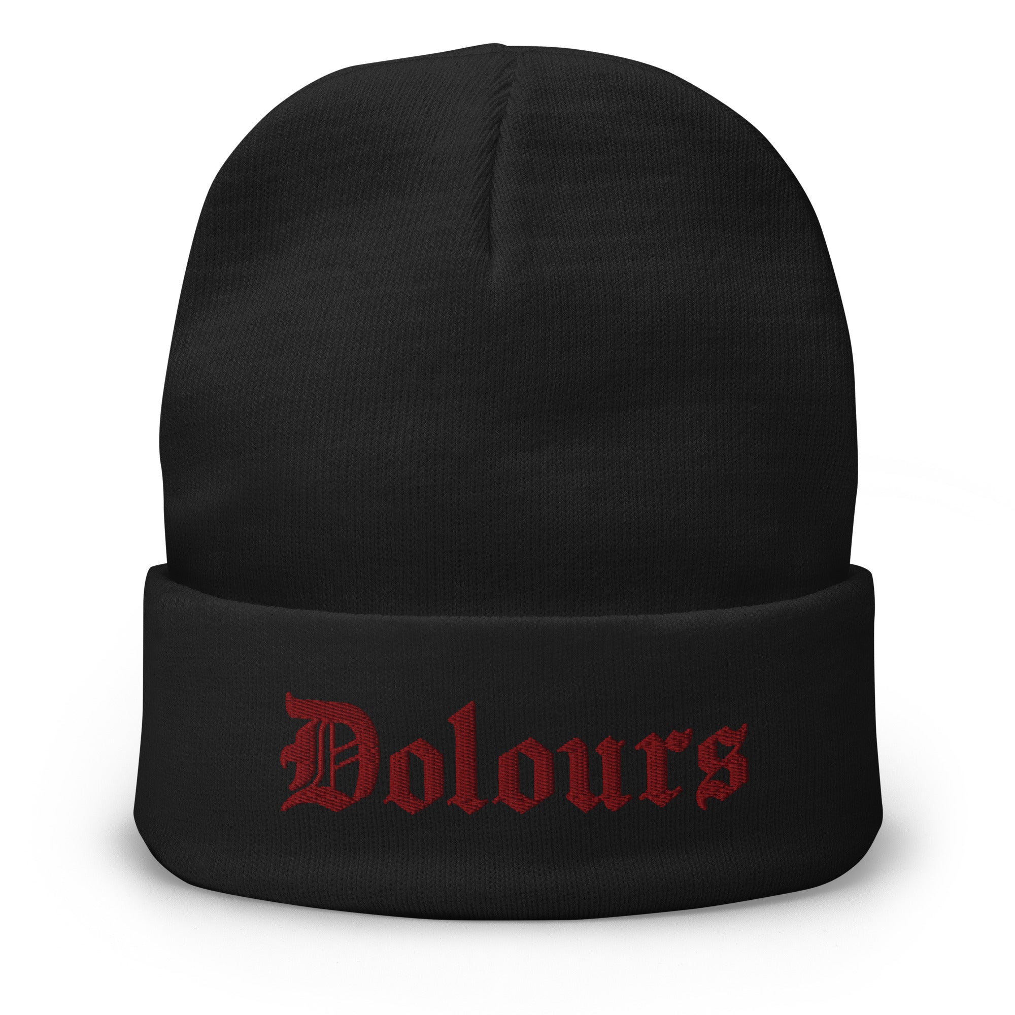 DOLOURS BLACK Beanie